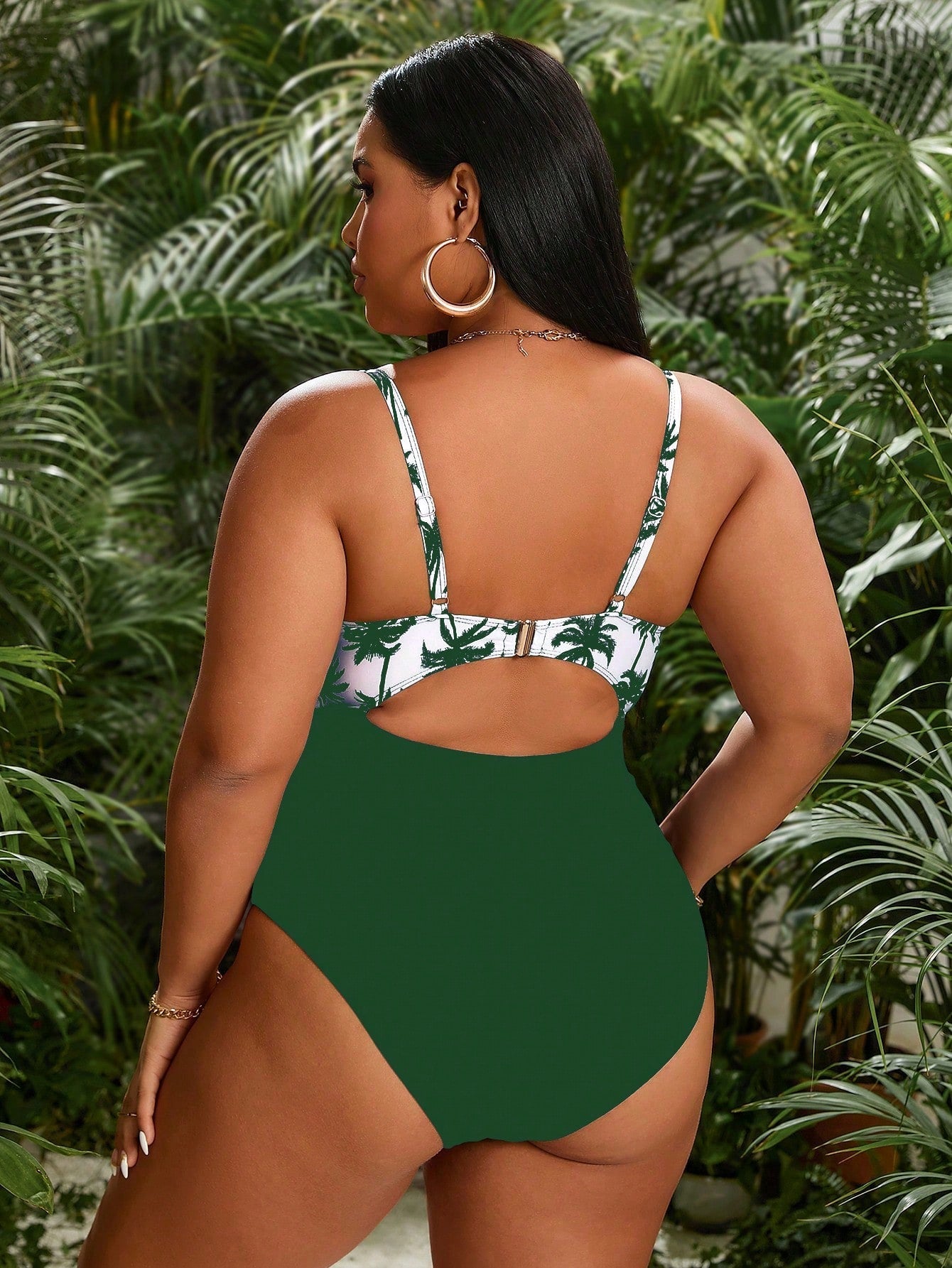 Maiô Paradise Plus Size - Design Tropical