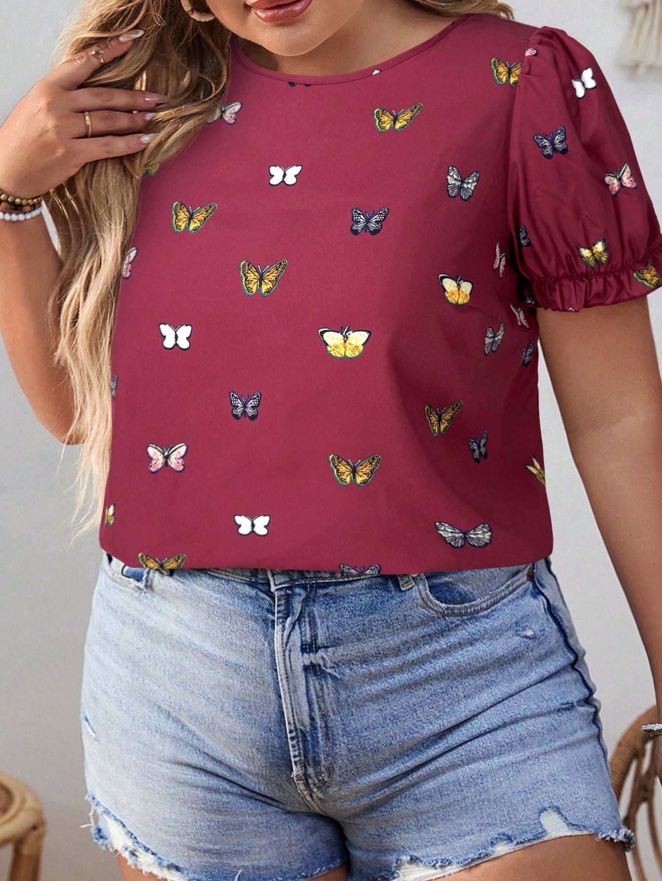 Blusa Plus Size Dia A Dia