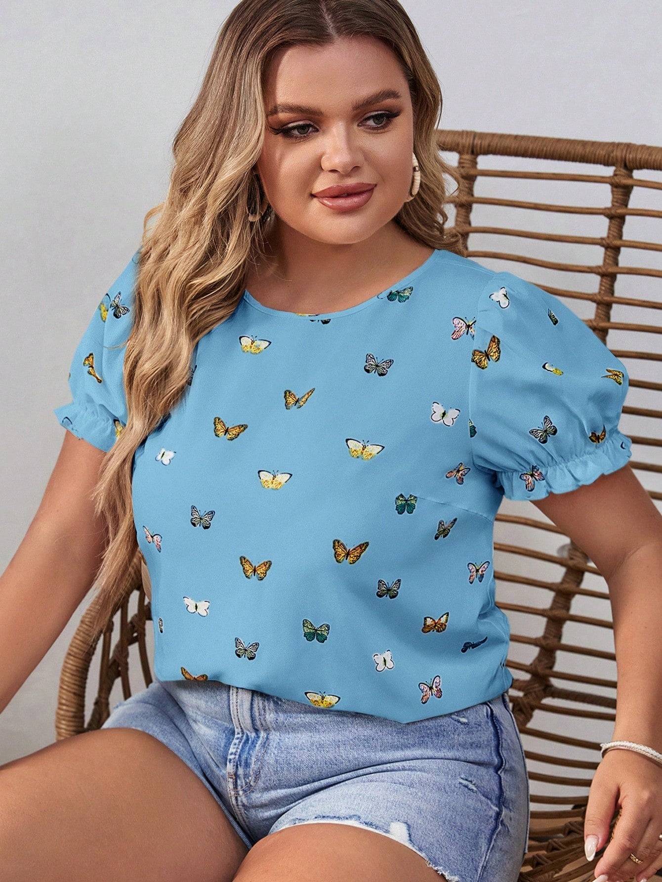 Blusa Plus Size Dia A Dia