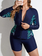 Tankini Plus Size Tropical Natação