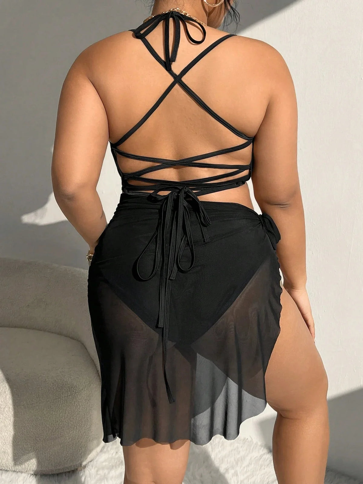 Conjunto Biquíni 4 Peças Plus Size Isabella
