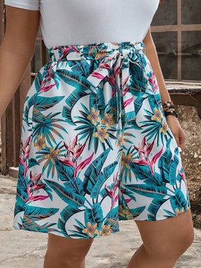 Shorts com Bolsos Plus Size