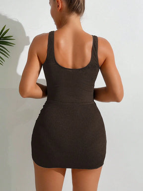 Conjunto Maiô + Saia Ana