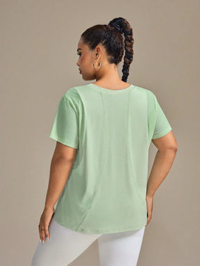 Camiseta Casual Plus Size Abigail