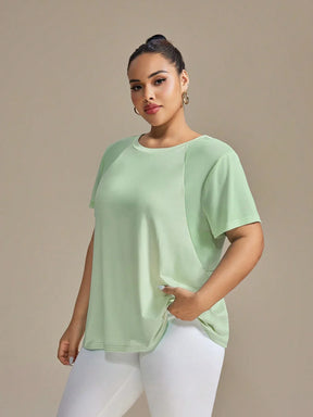 Camiseta Casual Plus Size Abigail