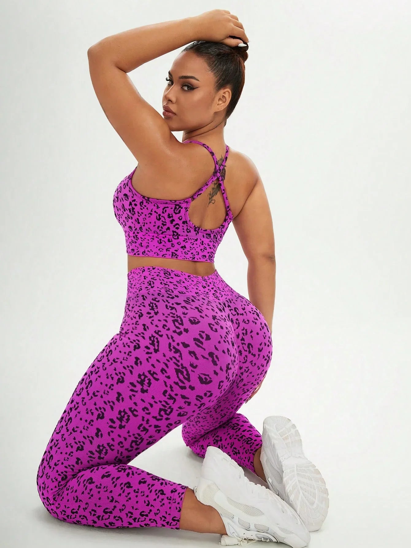Conjunto Plus Size Leopardo Harper