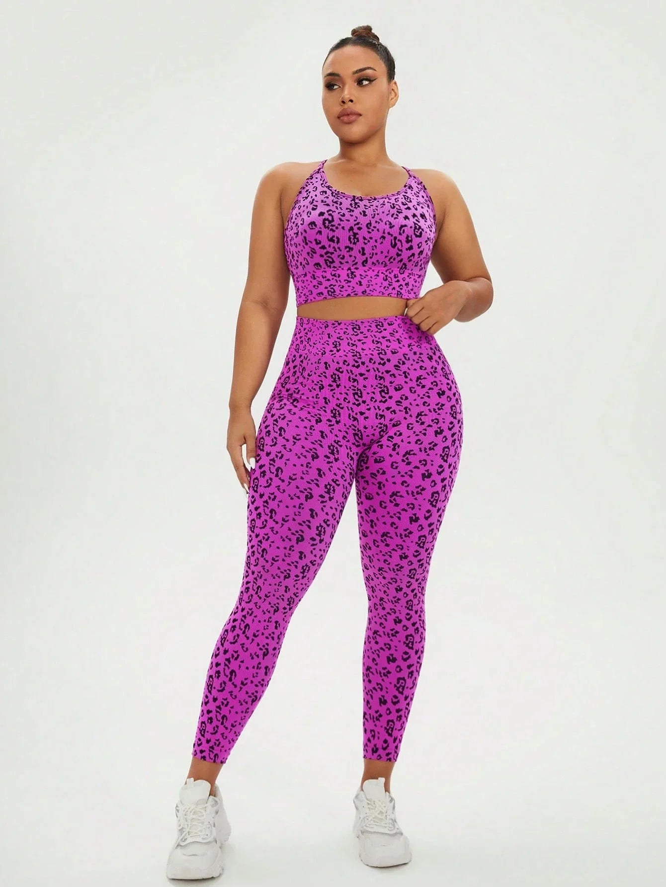Conjunto Plus Size Leopardo Harper