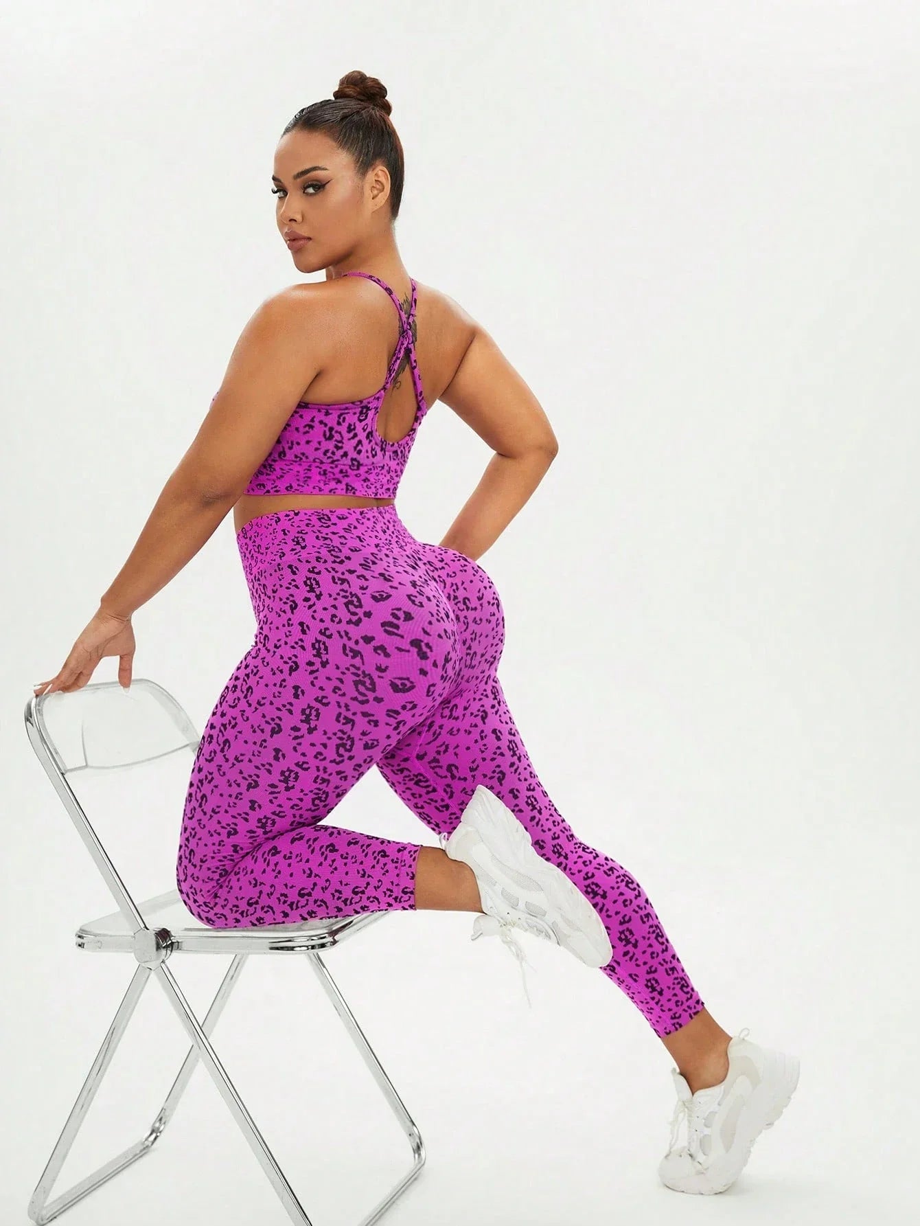 Conjunto Plus Size Leopardo Harper