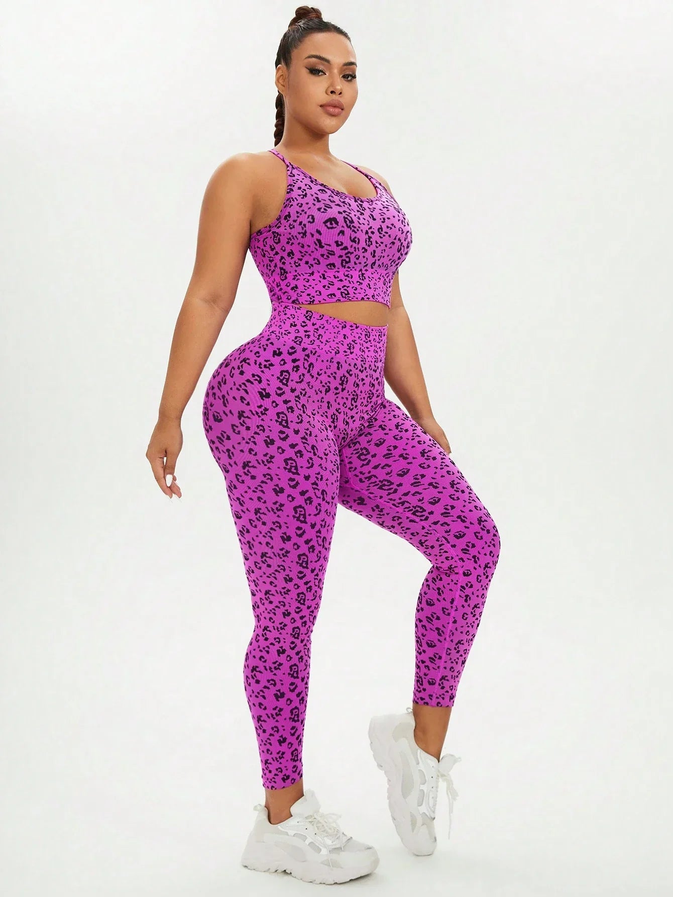 Conjunto Plus Size Leopardo Harper