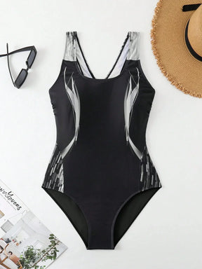 Maiô Plus Size Regata Piscina