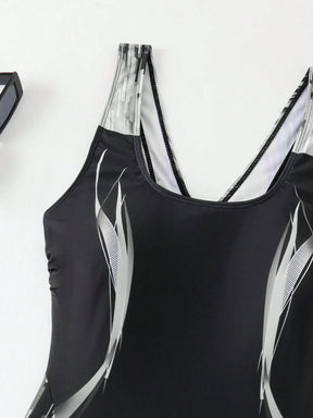 Maiô Plus Size Regata Piscina