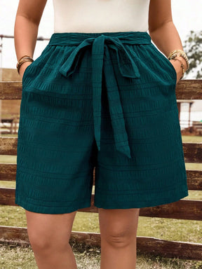 Shorts com Bolsos Plus Size