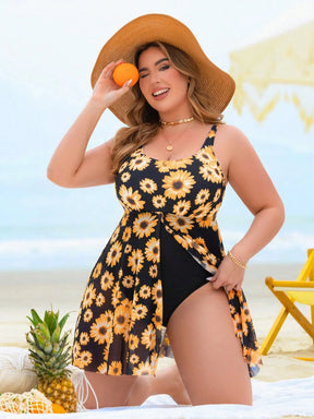 Maiô Vestido Plus Size Marina