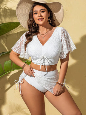 Biquíni de Renda Plus Size