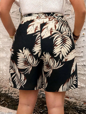 Shorts com Bolsos Plus Size