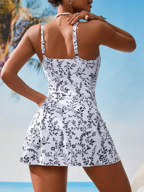 Maiô Estampado com Plantas