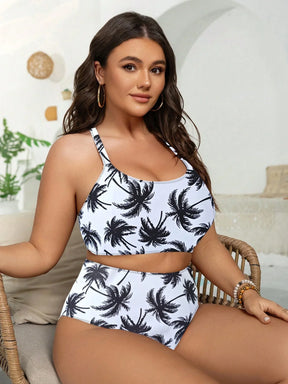 Tankini 3 Peças Plus Size Boêmia