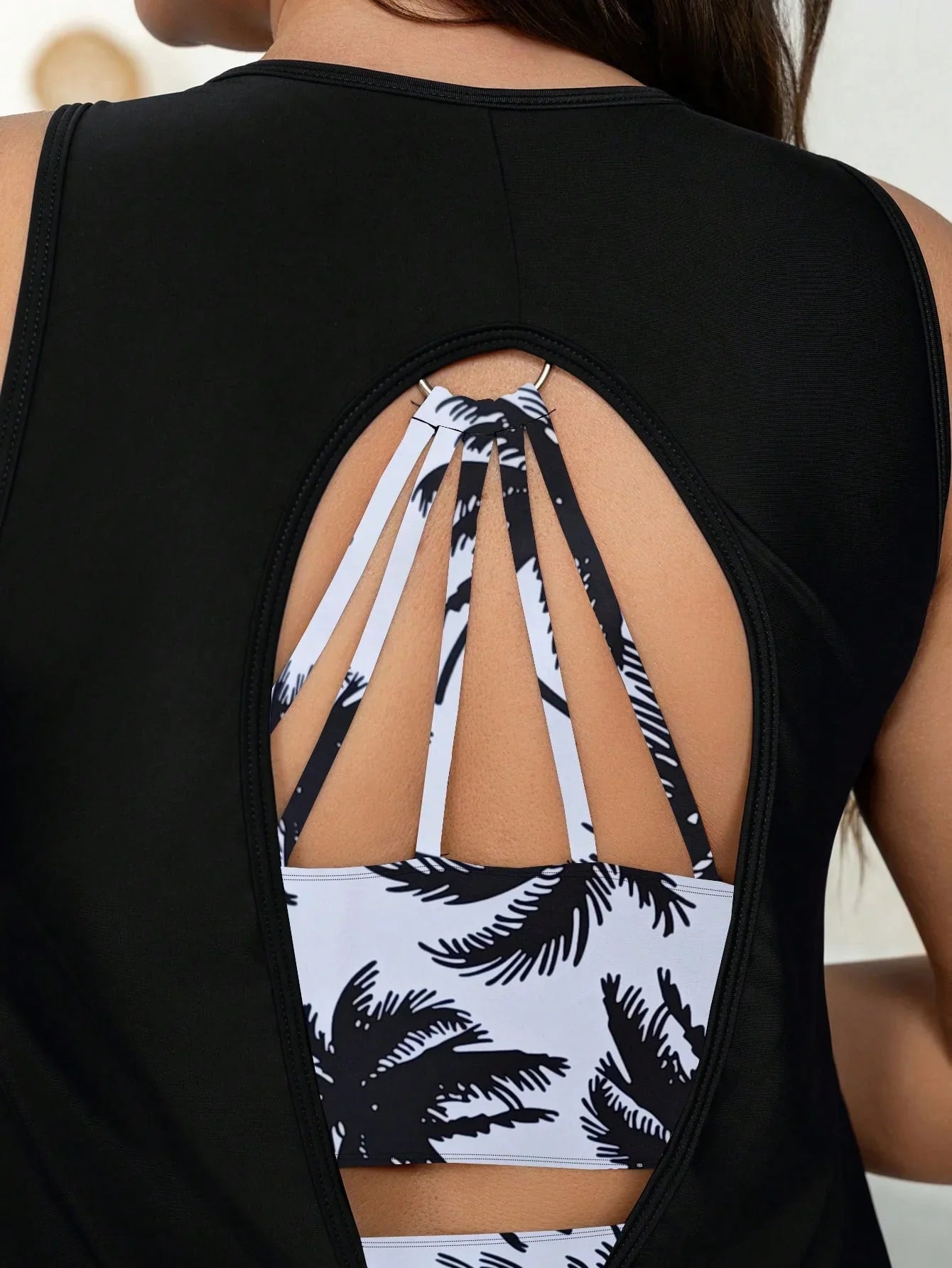 Tankini 3 Peças Plus Size Boêmia