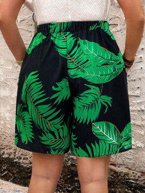 Shorts com Bolsos Plus Size