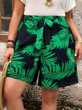 Shorts com Bolsos Plus Size