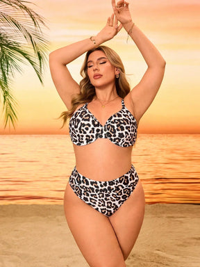 Biquíni Plus Size Zebra