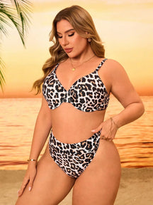 Biquíni Plus Size Zebra