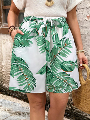 Shorts com Bolsos Plus Size