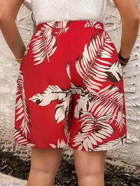 Shorts com Bolsos Plus Size