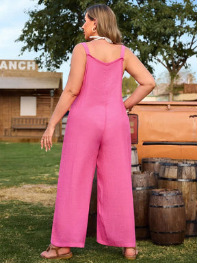 Macacão Saída Plus Size Slaydiva