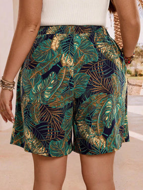 Shorts com Bolsos Plus Size