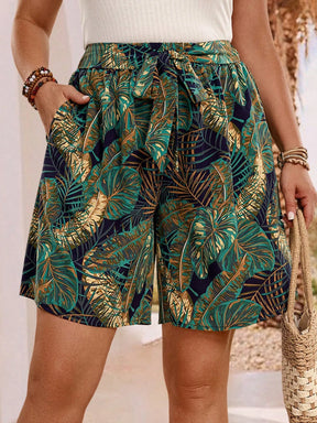 Shorts com Bolsos Plus Size