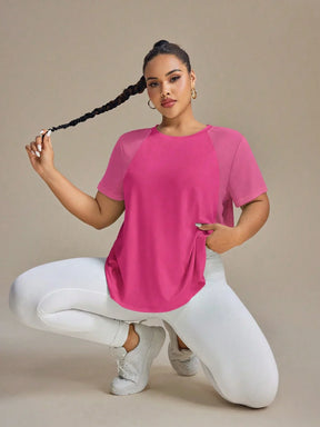 Camiseta Casual Plus Size Abigail