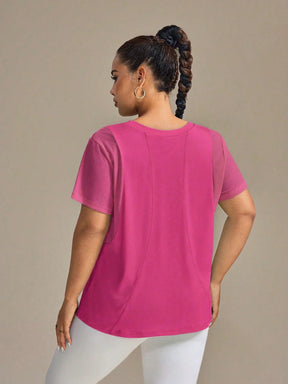 Camiseta Casual Plus Size Abigail