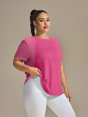 Camiseta Casual Plus Size Abigail