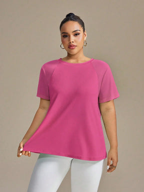 Camiseta Casual Plus Size Abigail