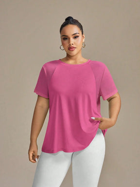 Camiseta Casual Plus Size Abigail