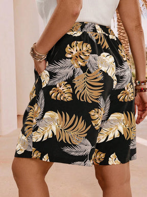 Shorts com Bolsos Plus Size