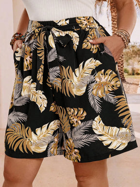 Shorts com Bolsos Plus Size