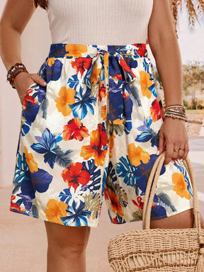 Shorts com Bolsos Plus Size