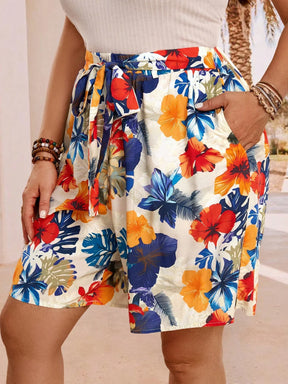 Shorts com Bolsos Plus Size