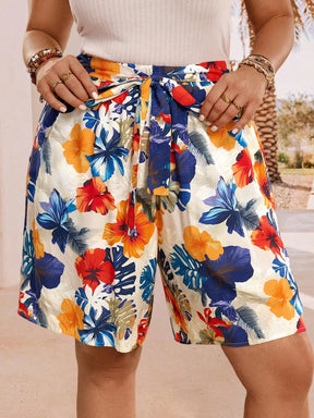 Shorts com Bolsos Plus Size