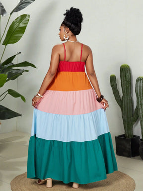 Vestido Longo Plus Size Brooklyn