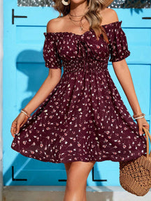 Vestido Ombro a Ombro Plus Size Grace