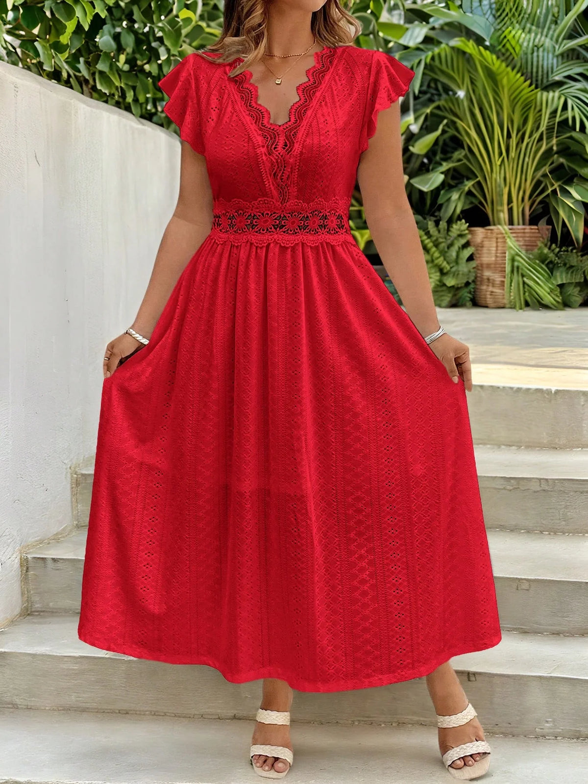 Vestido Longo Plus Size Mariana