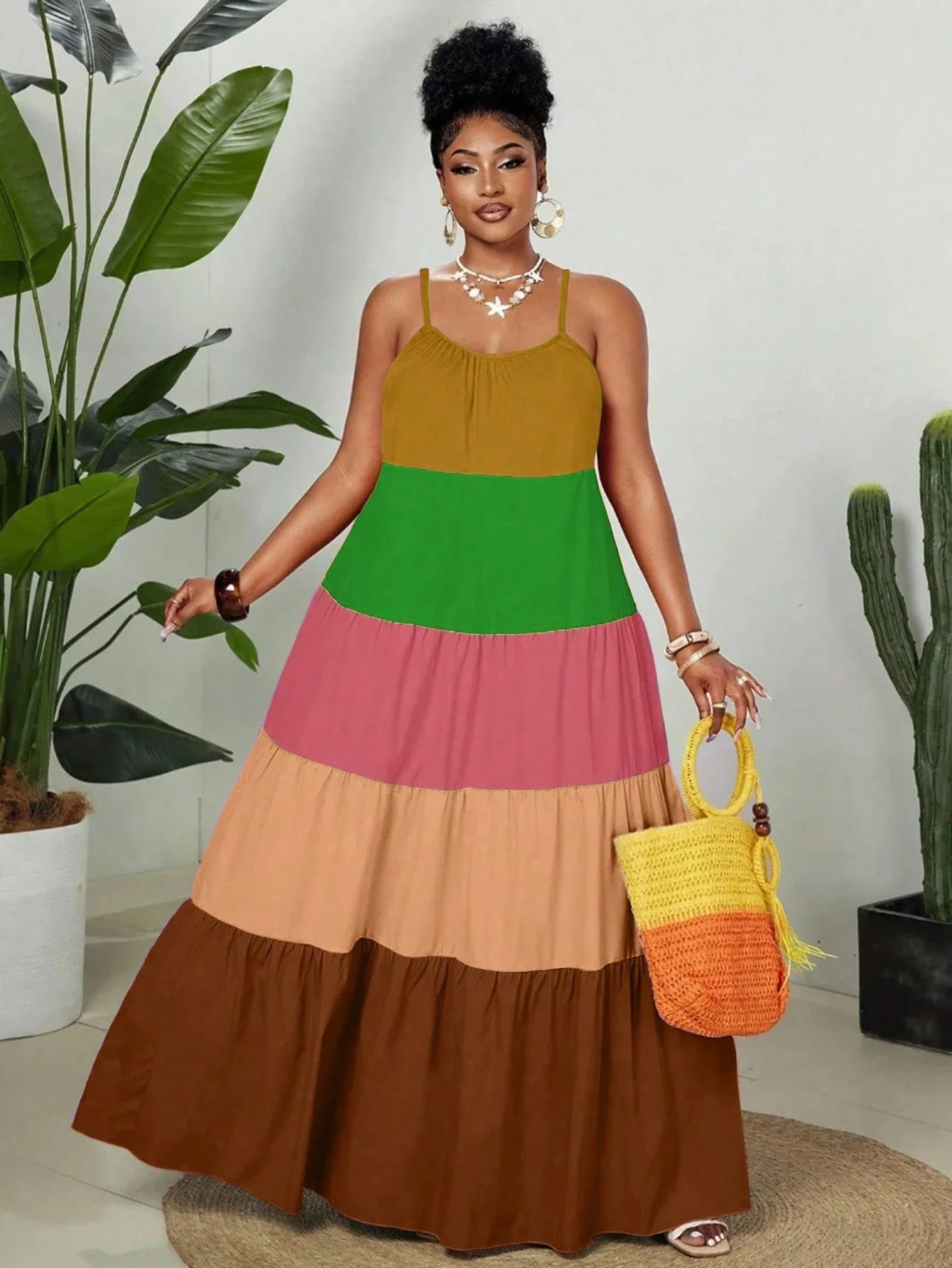 Vestido Longo Plus Size Brooklyn