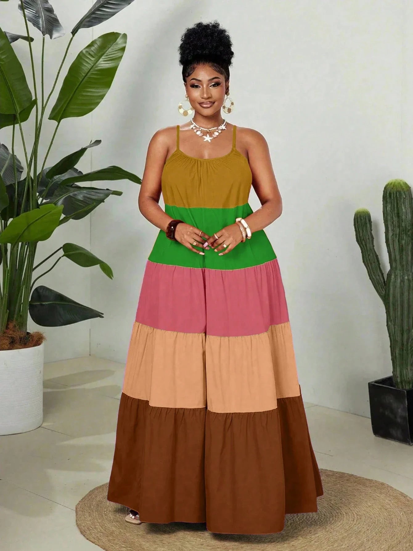 Vestido Longo Plus Size Brooklyn