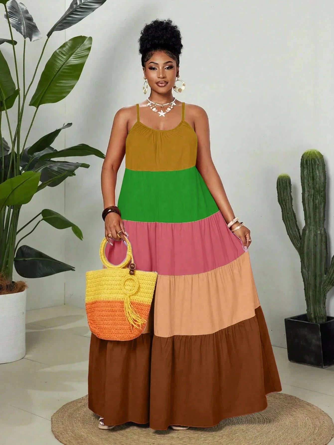 Vestido Longo Plus Size Brooklyn