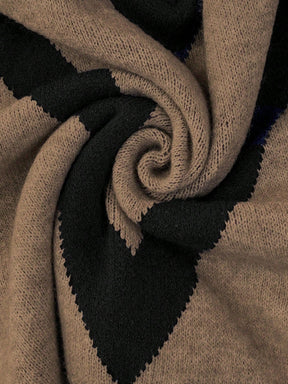 Suéter Plus Size De Tricô