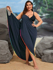 Saída De Praia Plus Size Kayte