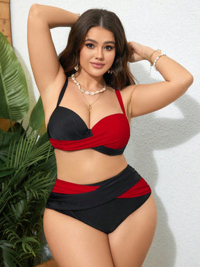 Biquíni Color Plus Size - Estilo Moderno para o Verão